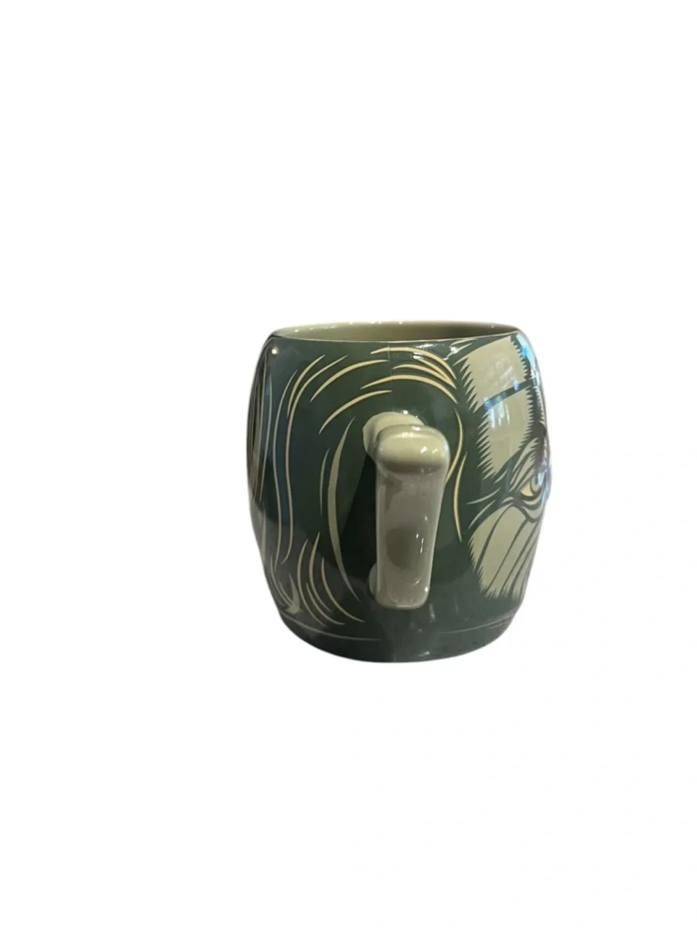 Disney‎ Parks Star Wars Yoda 3D Large Face Handle Ears Ceramic Mug